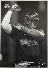 2024 Topps Black & White Baseball RAFAEL DEVERS Boston Red Sox #63
