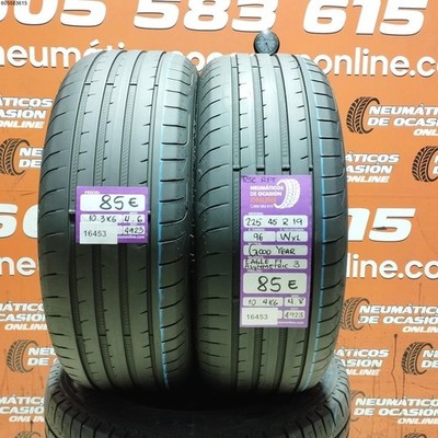 2x Goodyear Eagle F1 Asyemetric 3 Sommerreifen 225/45 R19 96W XL RFT 4.8/4.6MM
