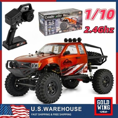 New 1:10 Scale Rock Crawler 4WD Off-Road RC Car Monster Truck w/ 2-Speed Gearbox