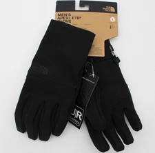The North Face Mens APEX ETIP Gloves Black - Size Large