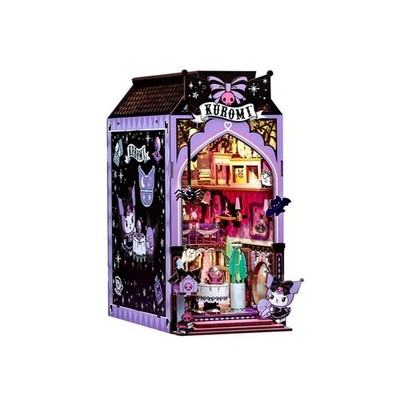 DIY 3D Book Nook Puzzle - Hello Kitty Kuromi Spooky House 283pcs