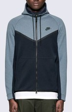 Nike Tech Fleece Windrunner Hoodie Jacket Men's XL Aegan Storm Obsidian Navy