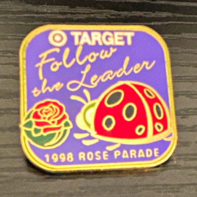 Target  Follow the Leader  1998 Rose Parade Ladybug Enamel Pin