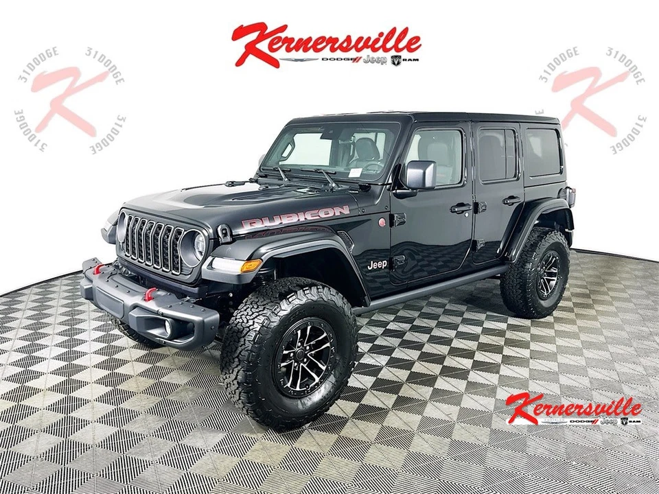 2025 Jeep Wrangler Rubicon X 4dr 4WD SUV Leather Heated Seats Navigation - Image 3 of 4