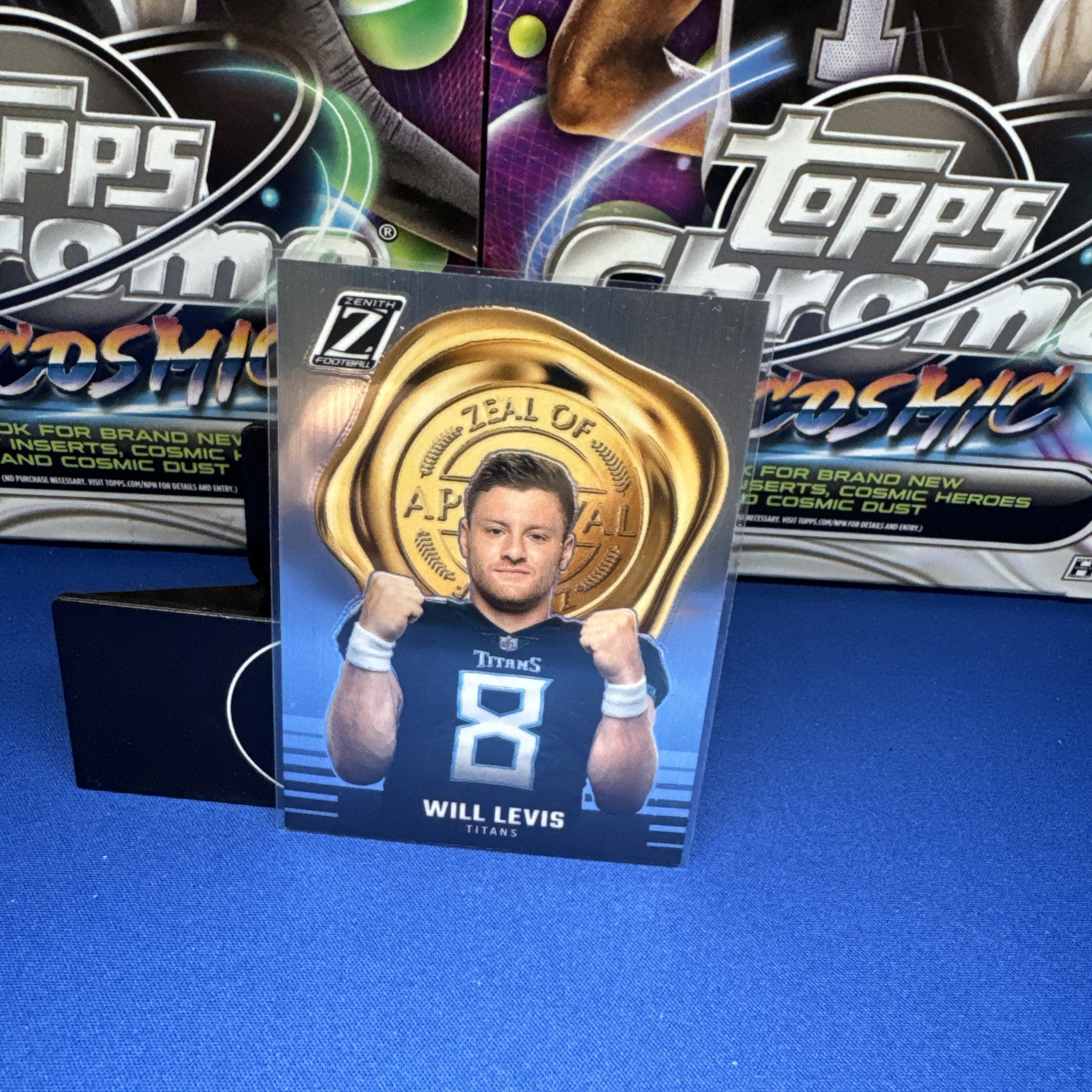 2023 Panini Zenith - Zeal of Approval Will Levis #25 (RC)