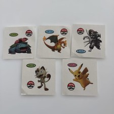 Pokemon character sticker set 2019 limited edition