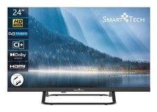TV 24 Pollici HD Ready Display LED DVBT2/C/S2 Classe E Nero 24HN01VC SMART TECH