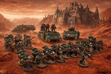 Armée Dark Angels Warhammer 40K Rhino razorback