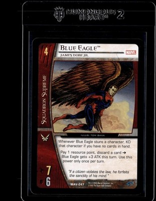 2005 VS System Marvel Avengers - #MAV-047 Blue Eagle