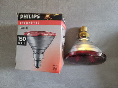 Philips IR-Reflektorlampe 230V E27 Infrared PAR38E 150W