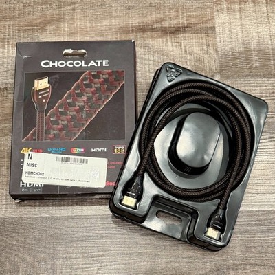 AudioQuest Chocolate 2 Meter 6'7'' High Speed 4K HDMI Cable HD HDR 3D Ethernet