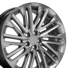 20x8 Replica Wheel Rim Gloss Hyper Silver 5x114.3 Bp Fits 2002-2010 Lexus Sc430