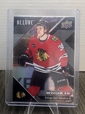 2024-25 Upper Deck Allure #145 Ethan Del Mastro Black Rainbow