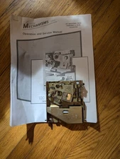 Coin Mech Pinball Arcade Game Quarter And Operation Service Manual Tested Workin