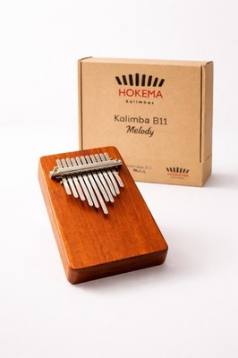 Hokema Kalimba B11 | Daumenklavier aus Massivholz | sound bath yoga meditation