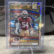 2025 Panini Donruss FRED WARNER Action All Pros #AAP-FWA