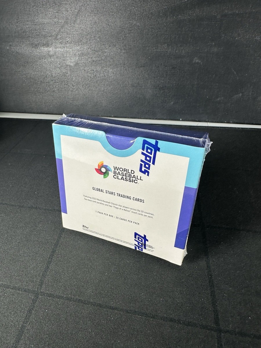 2023 Topps World Baseball Classic Global Stars Factory Sealed Box