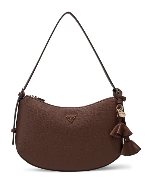 Guess Danielle Shoulder Bag M Schultertasche Tasche Brown Dunkelbraun Neu-image