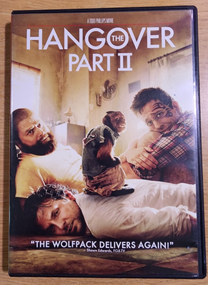 The Hangover Part II (DVD, 2011, Widescreen) Bradley Cooper, Ed