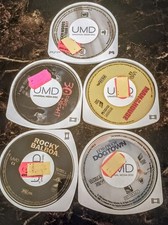 Tiger Woods PSP Game  4 UMD Movie Lot- 30 Days Night,Rocky,Lords Dogtown