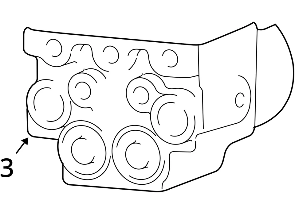 Anti-Lock Brake Part Assembly All Wheel ABS Fits 02-03 DODGE 1500 PICKUP 3793754 Foto 4 de 4