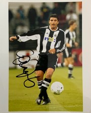 Gary Speed signed Newcastle 10x8 photo ACGCERT RACC Trusted Seller COA