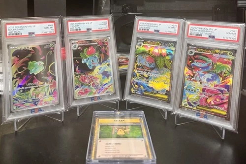 [PSA 10] Mega Venusaur ex Bulbasaur Ivysaur SAR SR AR set Mega Brave m1L
