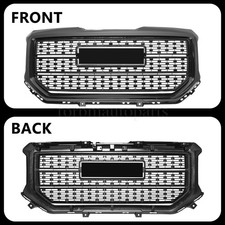 For Gmc Sierra 1500 2016 2017 2018 Gloss Black Denali Style Front Bumper Grille For Gmc Sierra 1500 2016 2017 2018 Gloss Black Denali Style Front Bumper Grille