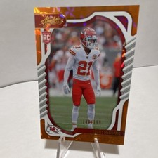 2022 Panini Absolute Rookie Trent McDuffie Orange Mosaic #148/199 Chiefs NFL