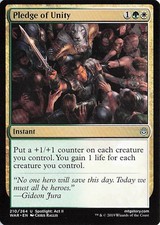 Pledge of Unity 210 -War of the Spark - NM