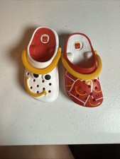 McDonald's X Crocs 2024 Happy Meal Mini Crocs Key Chains Lot Of 2