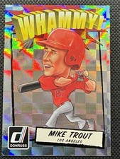 2017 Panini Donruss Mike Trout Whammy! #W-1--SSP Los Angeles Angels