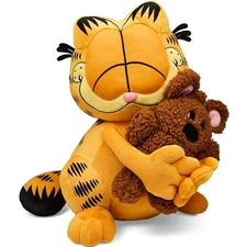 Garfield - 13" Stylized Medium Plush - Garfield Loves Pooky