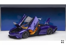 1/18 Scale McLaren Speedtail Metallic Purple Diecast Car Autoart Model 76089