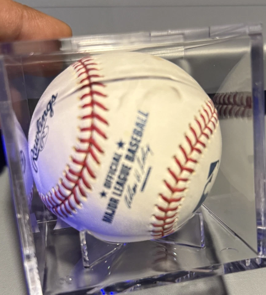 杰森·莫特签名OMLB棒球圣路易斯红雀队芝加哥古巴亲笔签名  — 第 2/3 张图片