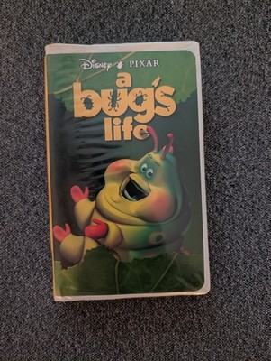 A Bug's Life VHS Clamshell Heimlich Cover Disney Pixar Free Shipping