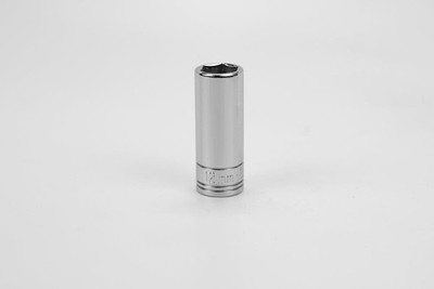 SK Tools 3/8In. Drive 6-Point Metric Deep Chrome Socket - 12Mm (8412)