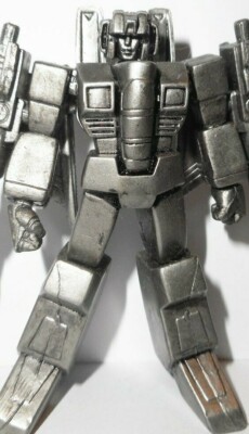 TRANSFORMERS pvc STARSCREAM PEWTER heroes cybertron scf skywarp thundercracker