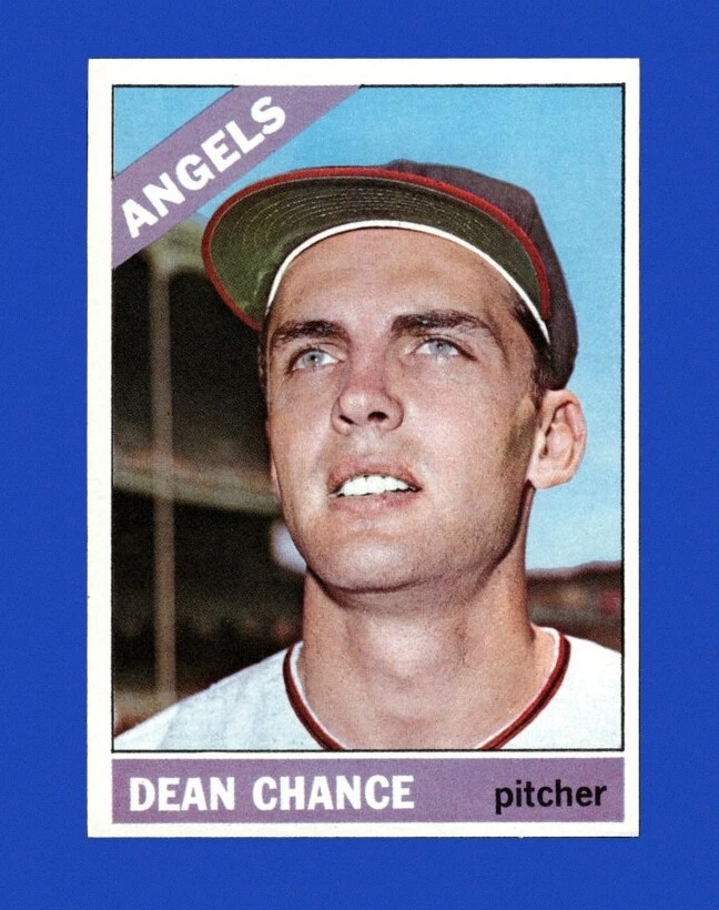 Dean Chance trading card