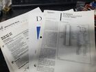 ham amateur radio 1980s/90s Ic manuals Scn26542, Oki Ecg products, Amd Pld rare
