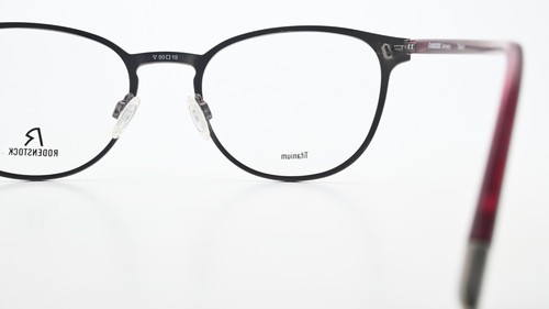 RODENSTOCK Brille Masters Selection R 8023 C 50-19 140 Titanium Panto Aubergine - Picture 9 of 15