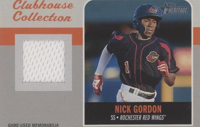2019 Topps Heritage Minor League Edition - Nick Gordon #CCR-NG - 1 of 1