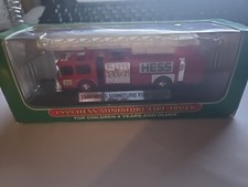 1999 HESS MINI FIRE TRUCK NEW IN BOX