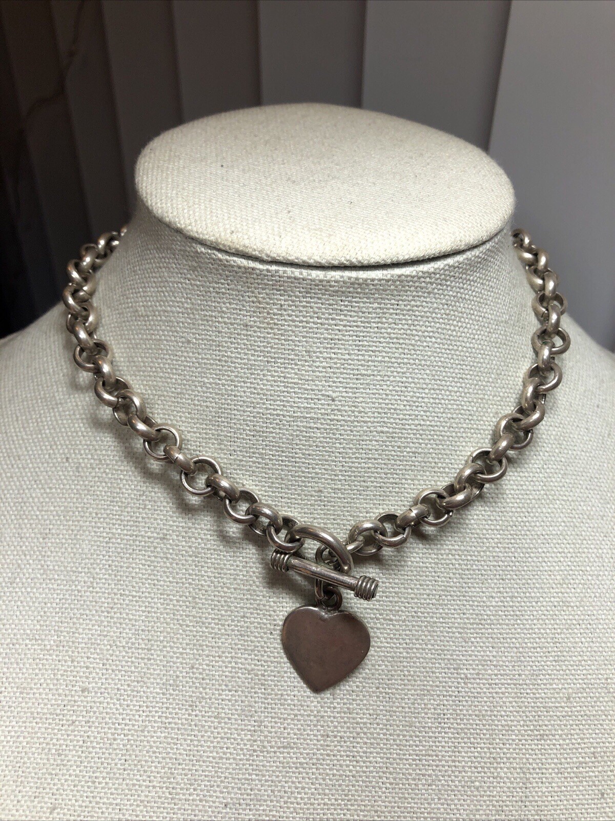 23. Solid Sterling Silver 925 Toggle Front Clasp … - image 12