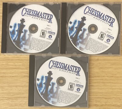 DISCS ONLY Chessmaster 10th Edition PC Game