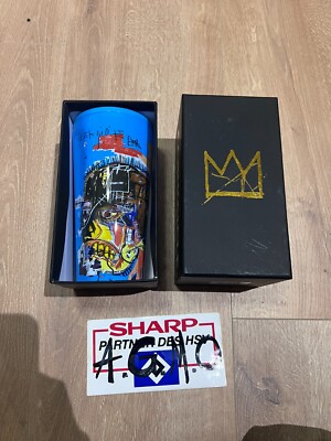 Jean-Michel Basquiat x Corkcicle Trinkbecher Thermobecher 475ml BPA-frei 