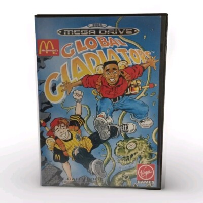 SEGA Mega Drive Spiel - Global Gladiators mit OVP und Vollständig 