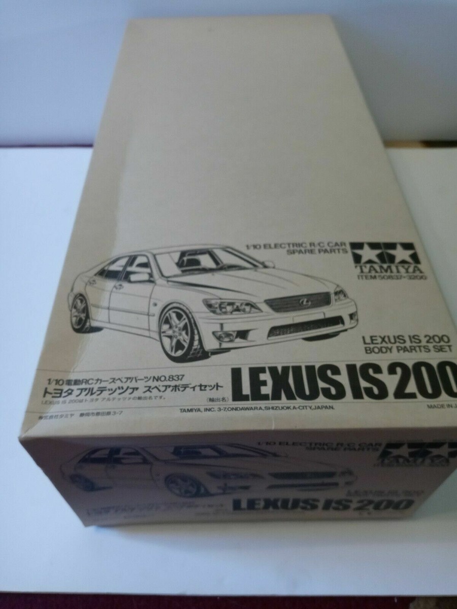 50837 Tamiya Lexus IS200 /Altezza Body Part Set TL01/TA03