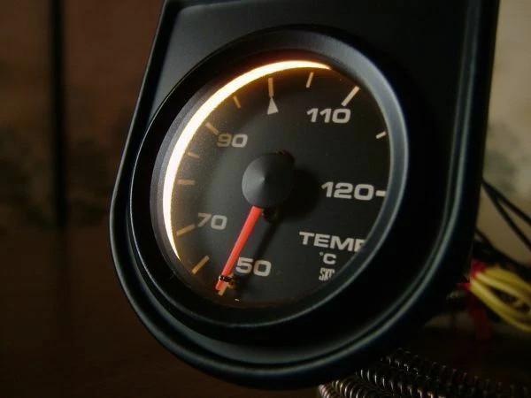 SKC MECHANICAL WATER (OIL) TEMPERATURE φ52 GAUGE ROVER MINI ROADSTER SUPER - Image 3 of 4