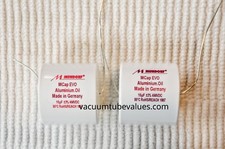 PAIR - TWO -Mundorf MCap EVO Aluminum Oil Capacitor Cap 15uf 15 uf 450VDC